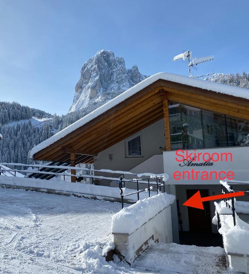 Amalia Apartment Santa Cristina Val Gardena Bagian luar foto